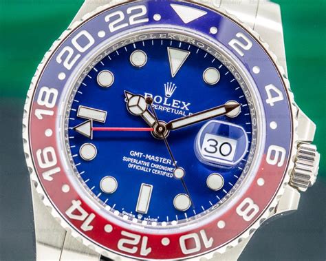 rolex pepsi blu nero|rolex gmt blue pepsi.